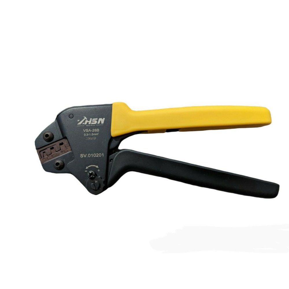 VSA-28B Crimping Pliers Ratchet Type Insert Spring Terminal 0.3-1.5mm AWG16